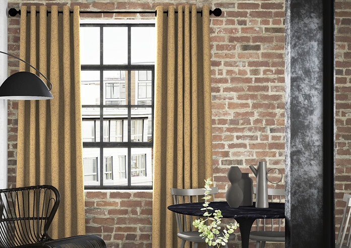Alexandria, Gold - Made to Measure Curtains - Image 3
